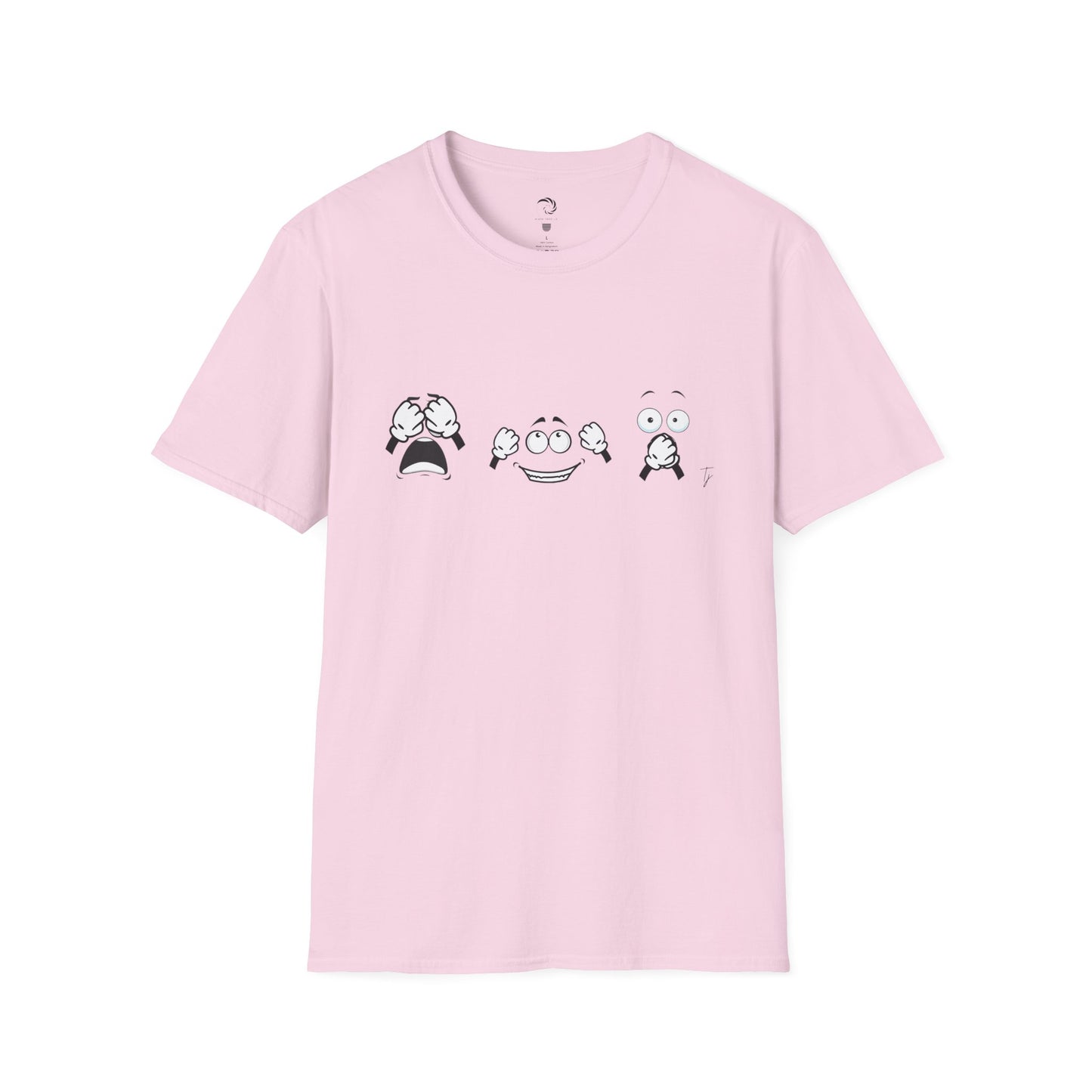Goofy Faces = See no evil. Hear no evil. Speak no evil. - Unisex T-Shirt
