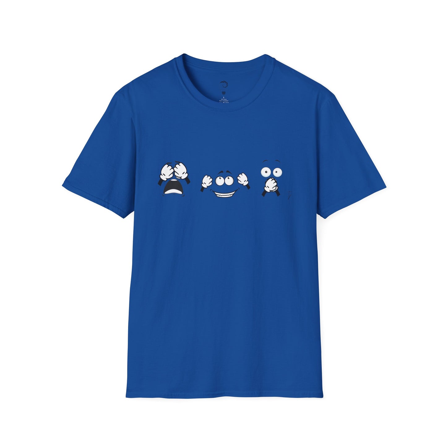 Goofy Faces = See no evil. Hear no evil. Speak no evil. - Unisex T-Shirt