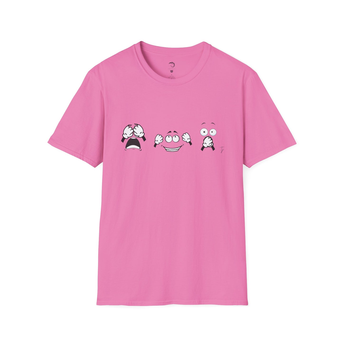 Goofy Faces = See no evil. Hear no evil. Speak no evil. - Unisex T-Shirt