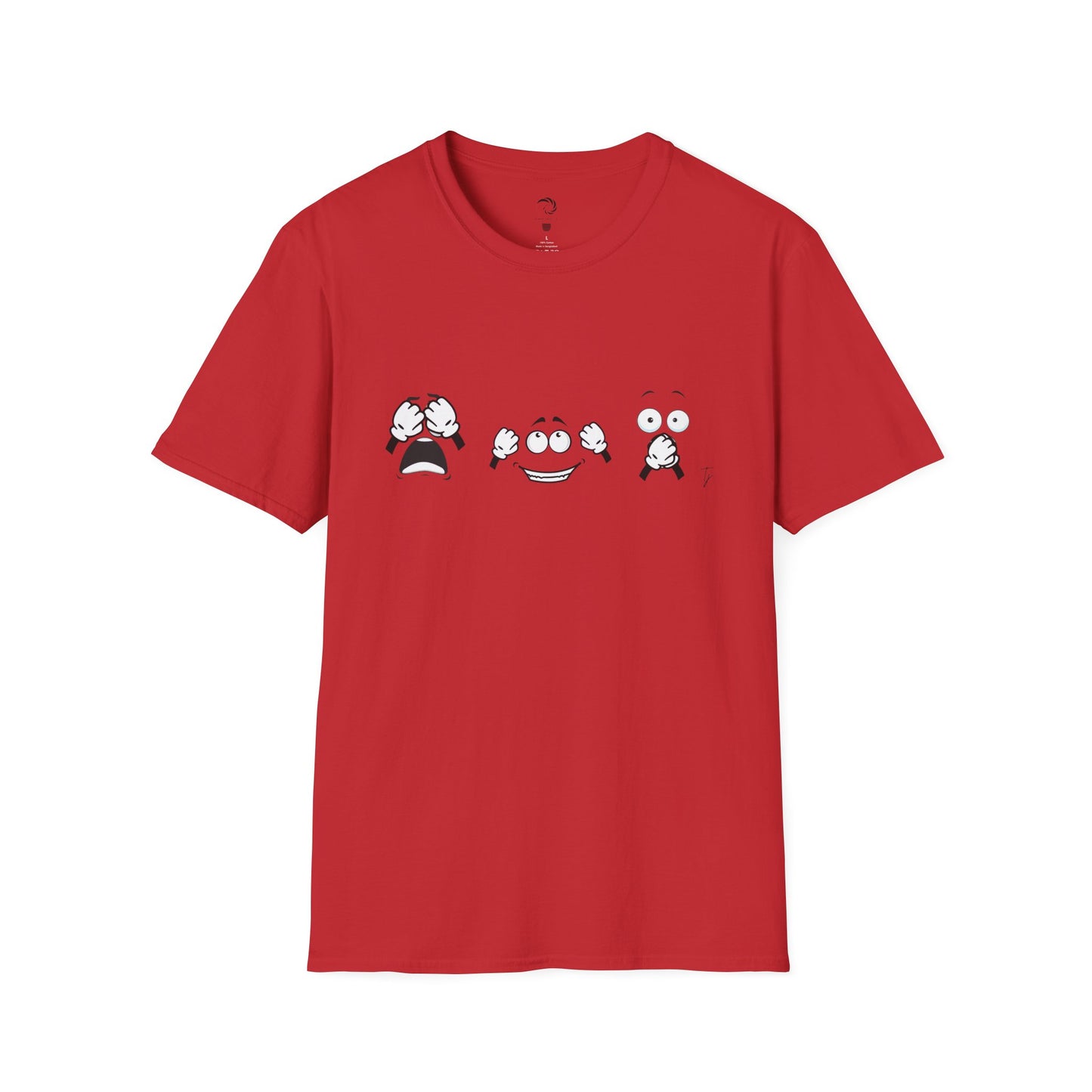 Goofy Faces = See no evil. Hear no evil. Speak no evil. - Unisex T-Shirt