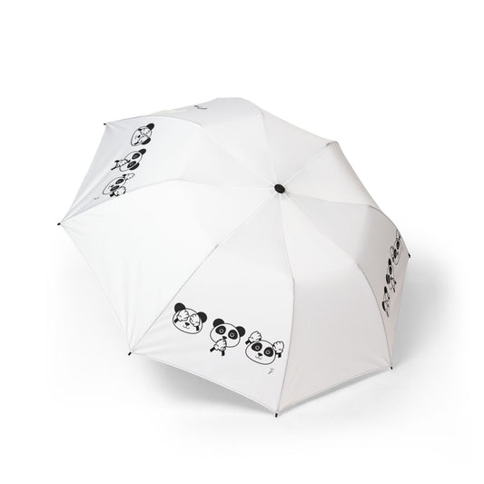 Panda = See no evil. Hear no evil. Speak no evil. - Foldable Umbrella