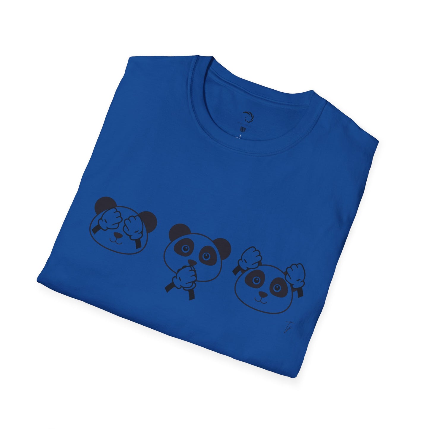 Panda = See no evil. Hear no evil. Speak no evil. - Unisex T-Shirt