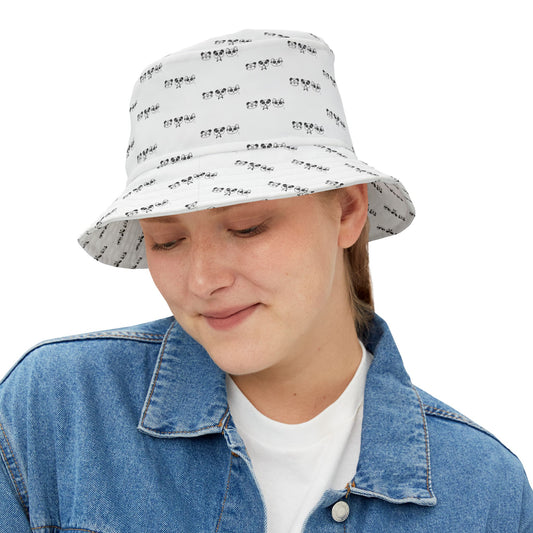 Panda = See no evil. Hear no evil. Speak no evil. - Bucket Hat - Stylish Outdoor Accessory