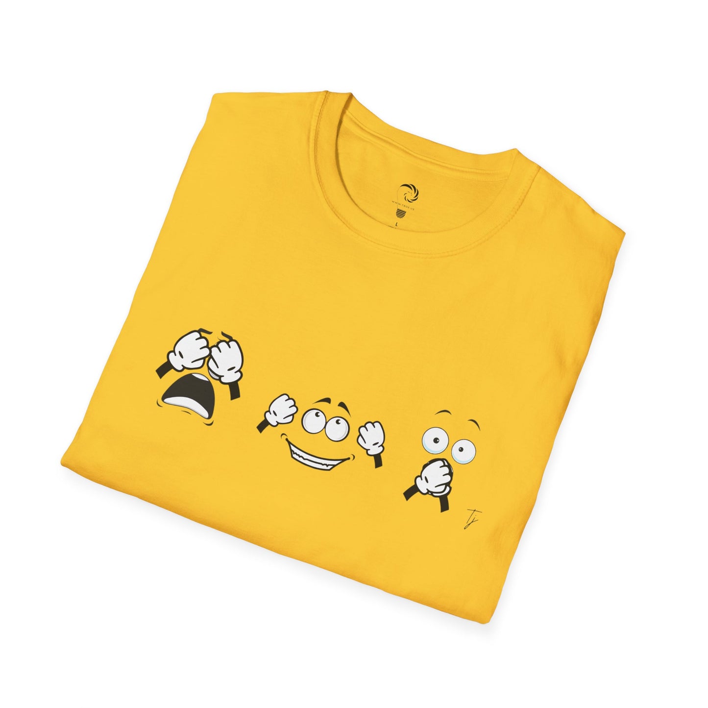 Goofy Faces = See no evil. Hear no evil. Speak no evil. - Unisex T-Shirt