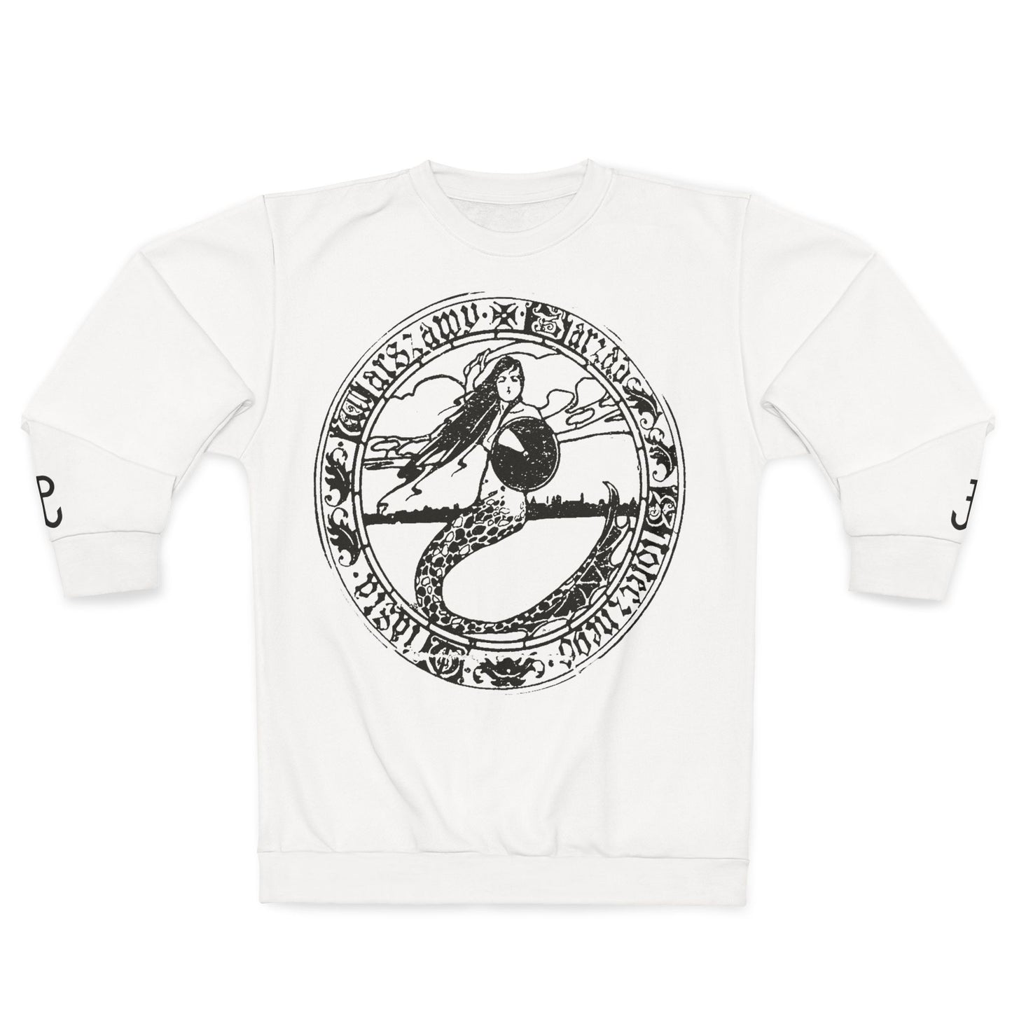Warsaw Mermaid Unisex Sweatshirt Poland History
