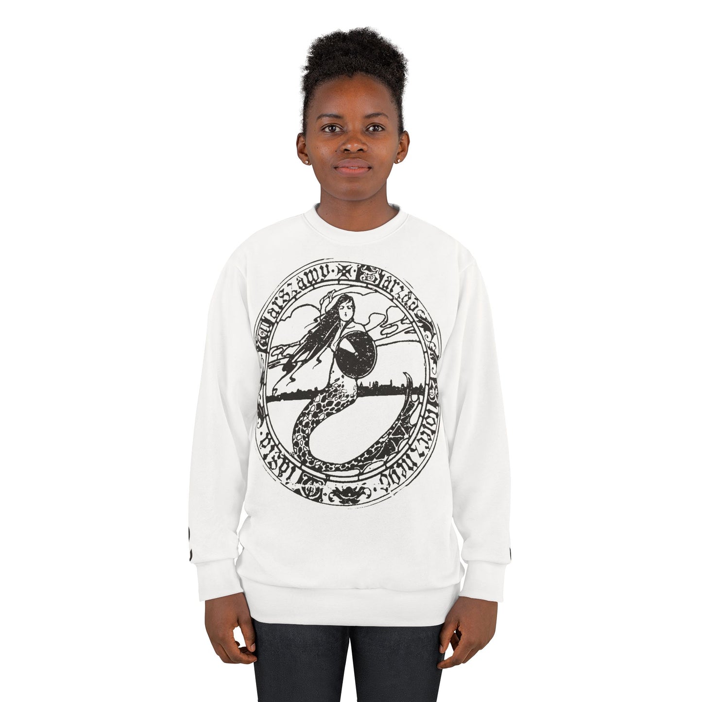 Warsaw Mermaid Unisex Sweatshirt Poland History