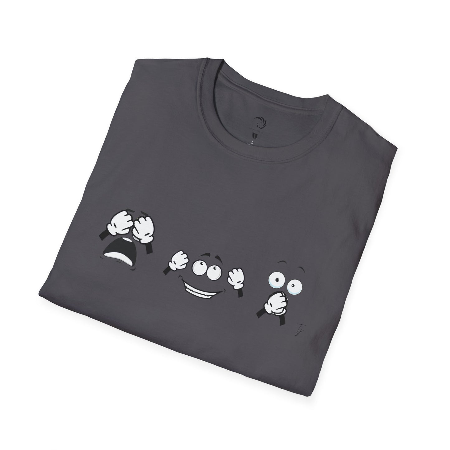 Goofy Faces = See no evil. Hear no evil. Speak no evil. - Unisex T-Shirt
