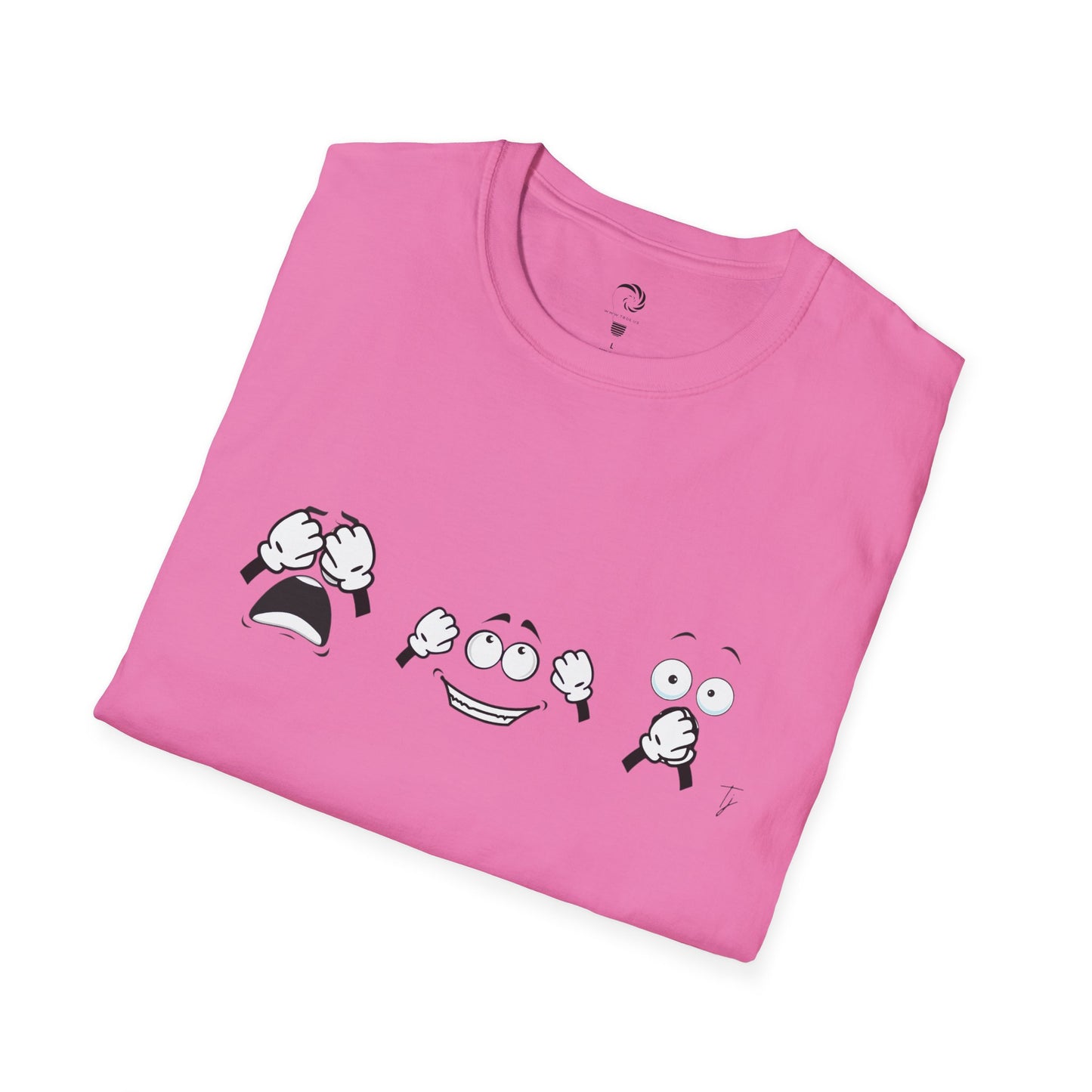 Goofy Faces = See no evil. Hear no evil. Speak no evil. - Unisex T-Shirt