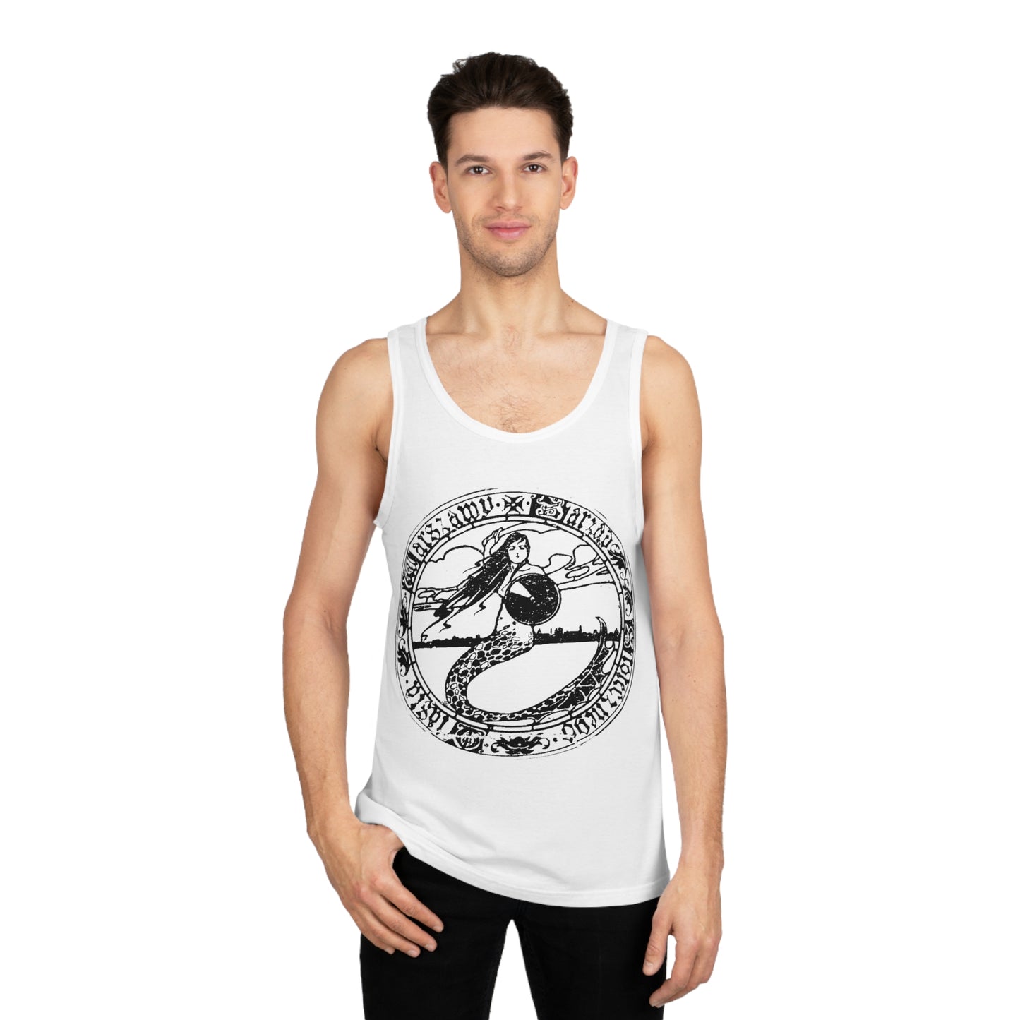 Warsaw Mermaid Polish Pride Graphic Tank Top
